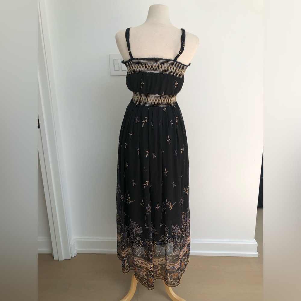 Pretty Boho sheer printed maxi dress - Picture 2 of 10